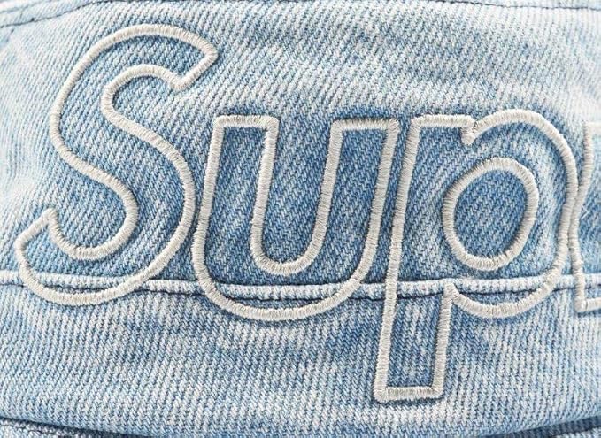 Amazon | [シュプリーム] Outline Crusher Denim BigLogo
